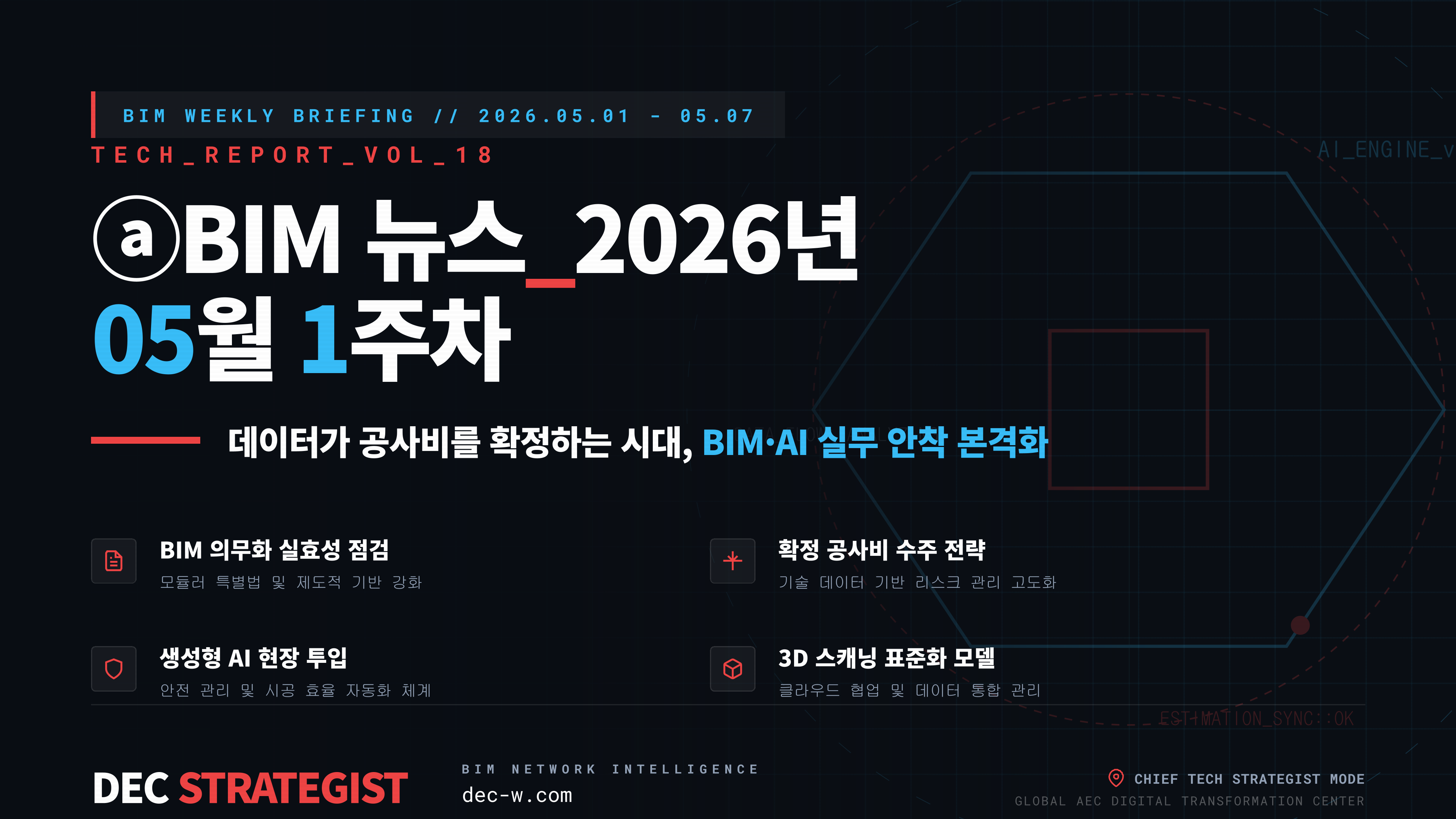 ⓐBIM 뉴스_2026년 05월 1주차